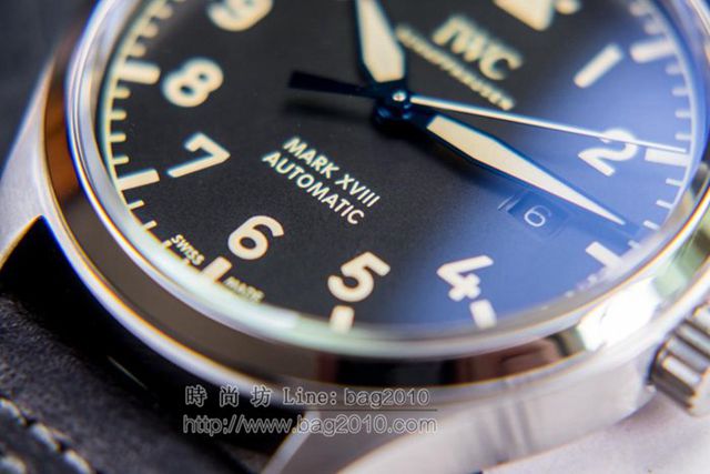 IWC手錶 萬國馬克十八飛行員傳承系列 IW327006腕表 萬國自動機械男士表  hds1759
